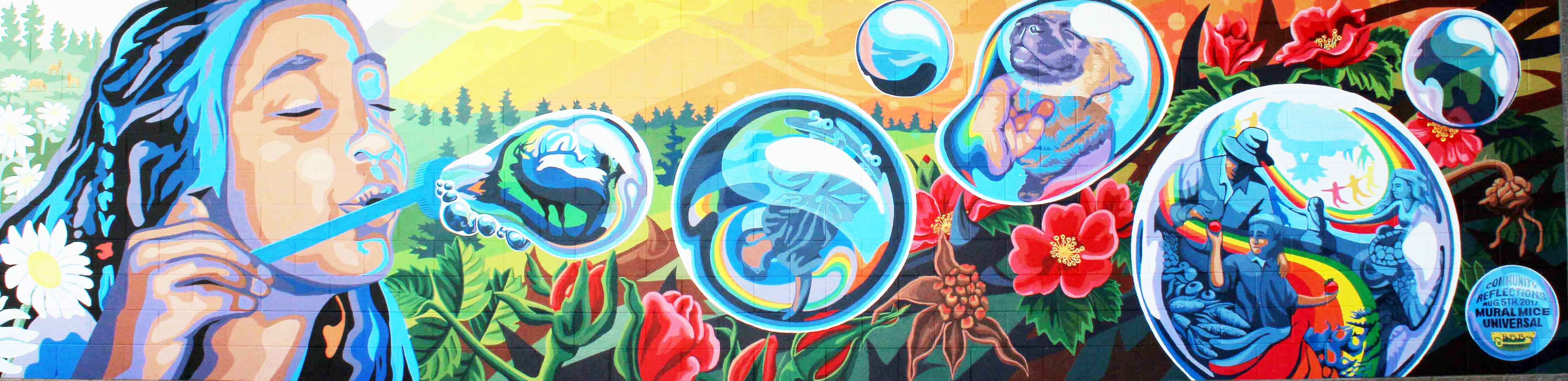 Community Reflections Mural