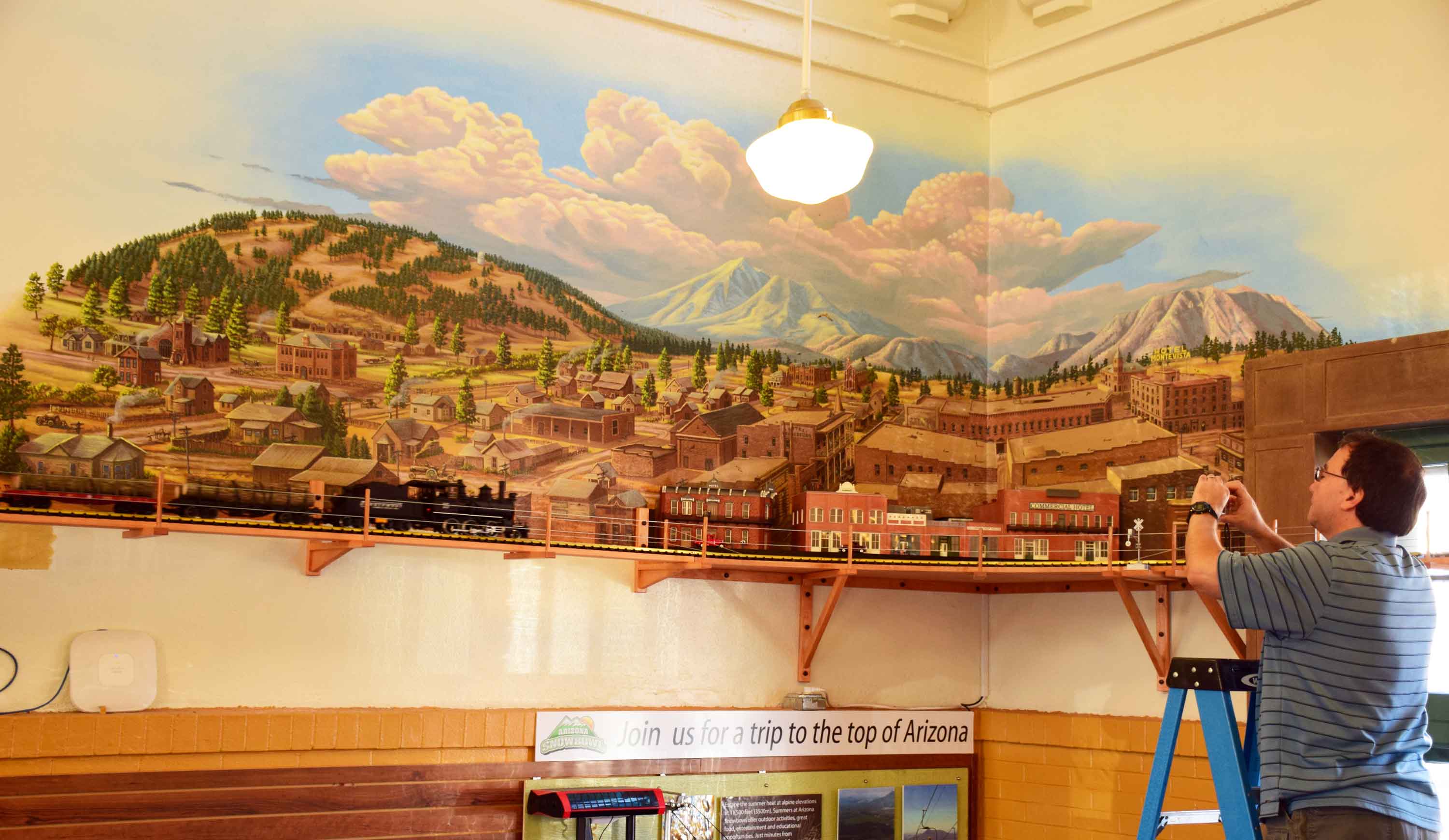 Flagstaff Visitor Center Mural 12